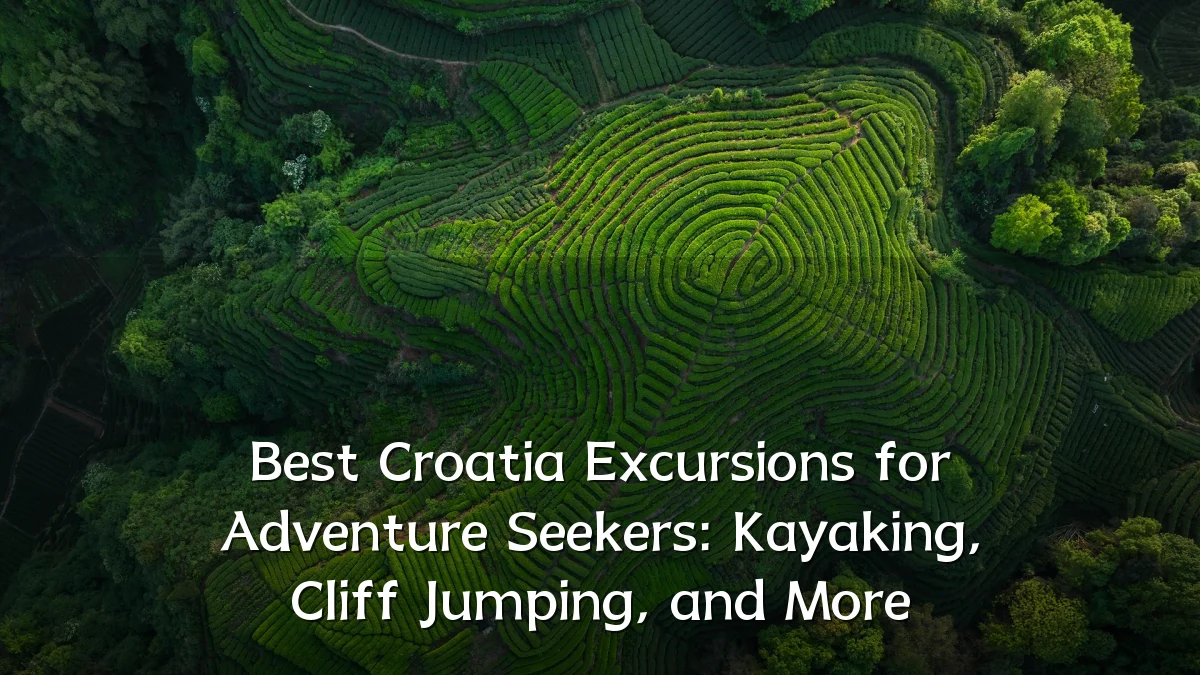 Best Croatia Excursions for Adventure Seekers: Kayaking, Cliff Jumping, and More